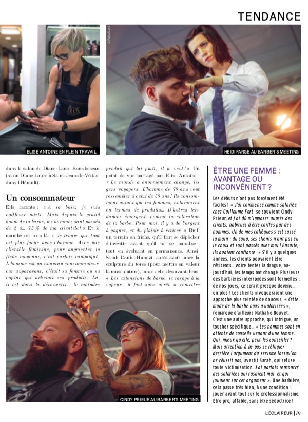 Article de presse barbieres L'Eclaireur 3