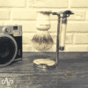 Gentleman London - Support acier vendu seul pour rasoir et blaireau – Image 2