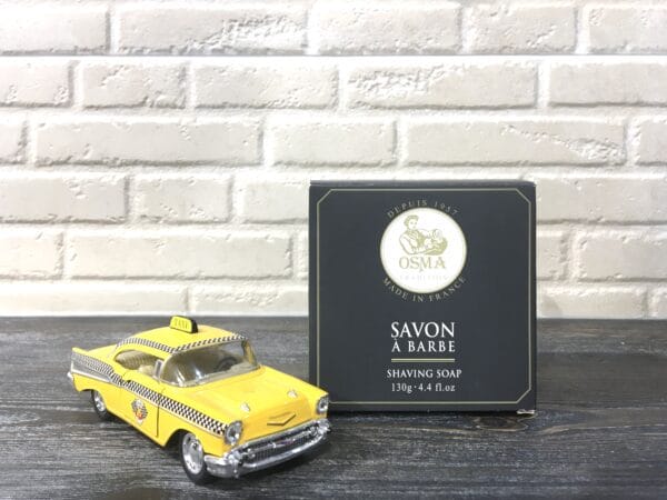 Osma - Savon a barbe + bol en verre - 130g – Image 2